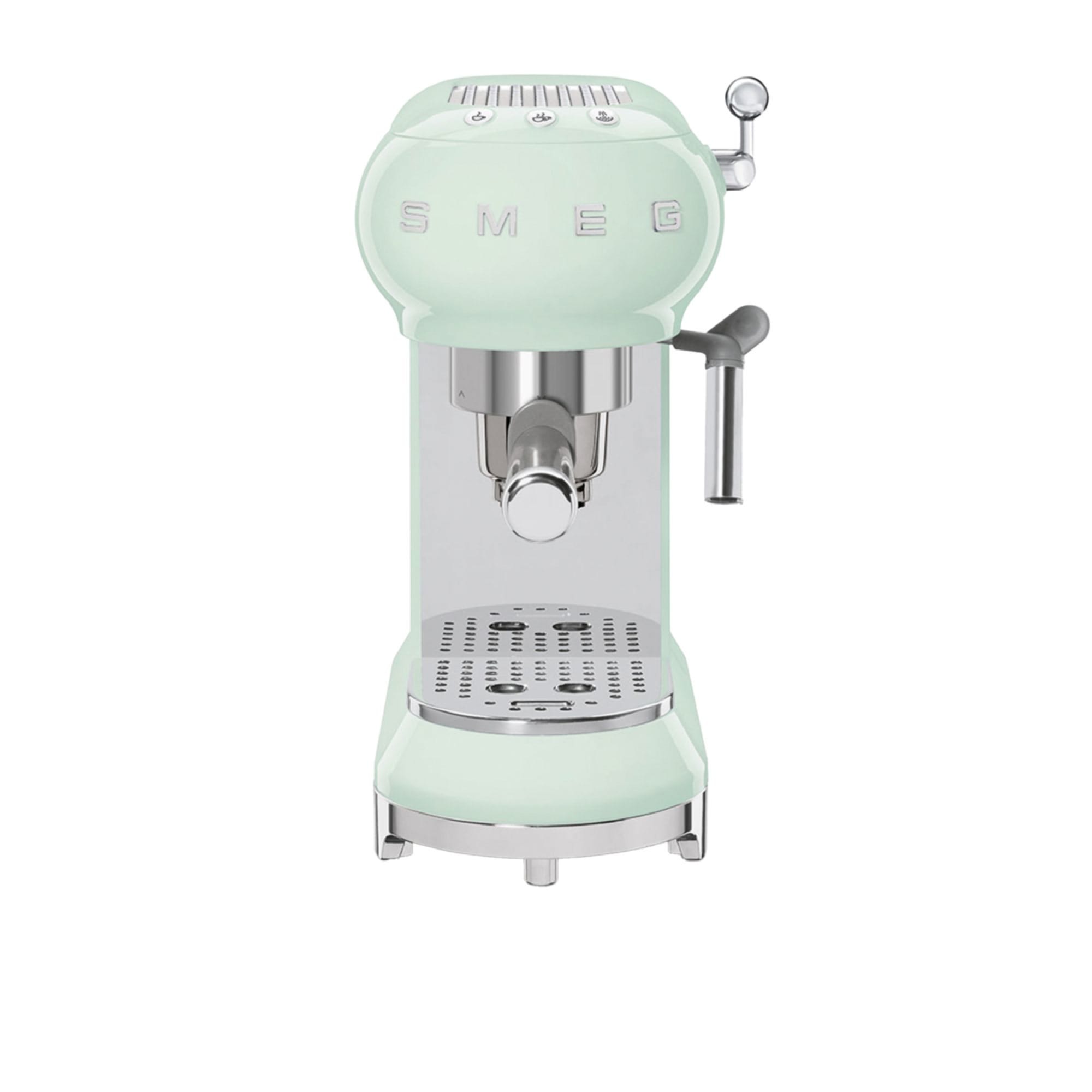 Smeg 50's Retro Style ECF01 Espresso Coffee Machine Pastel Green